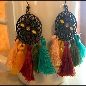 NWT Fashion Boho Drop Dangle Tassel Earrings